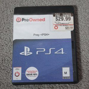 Prey - Sony PlayStation 4 PS4 - Used and in Good Condition